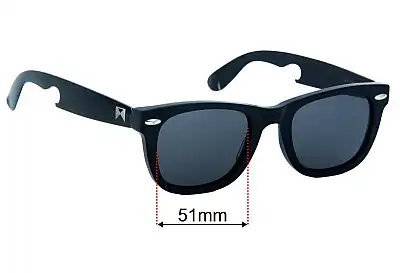 William Painter sunglass replacement lenses by Sunglass Fix™